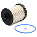 Diesel fuel filter element with gasket kit for Vauxhall and Opel Astra K models measuring 106mm height