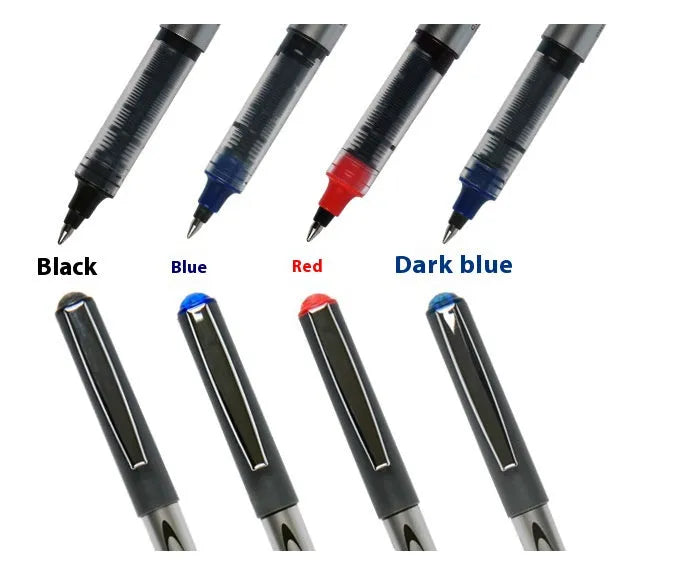 Water-based quick-drying signature pen with 0.5mm tip in plastic barrel
