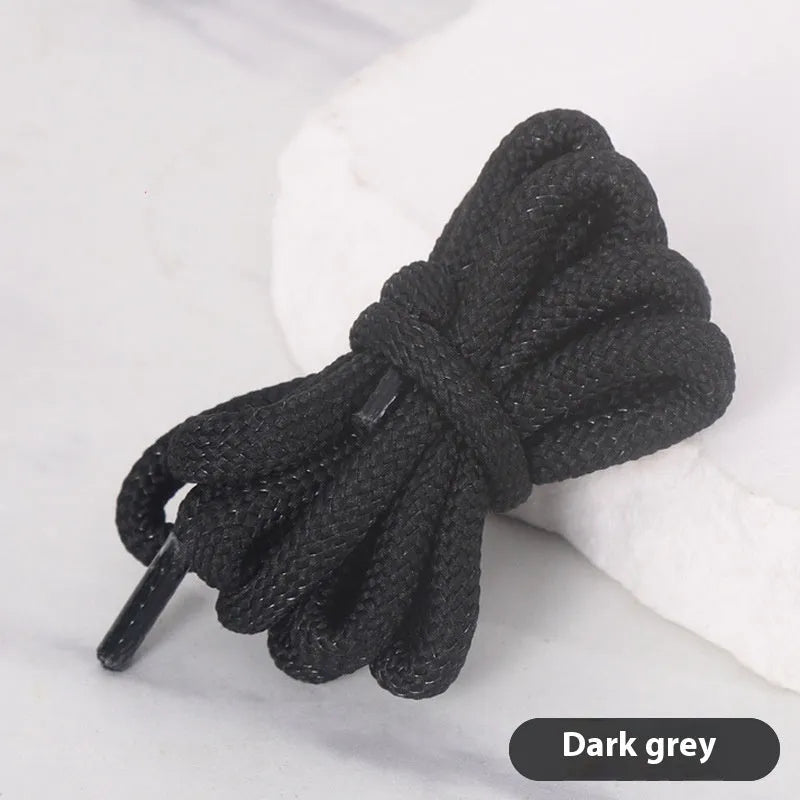 Oval 1.0cm wide polyester adapter rope in multiple colours for sweatshirts, hats, and sneakers.