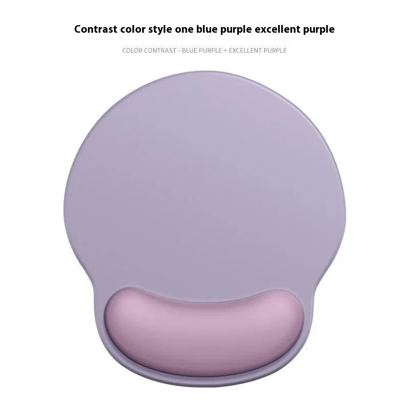 Gradient silicone wristband mouse mat with milk silk surface measuring 220mm by 250mm