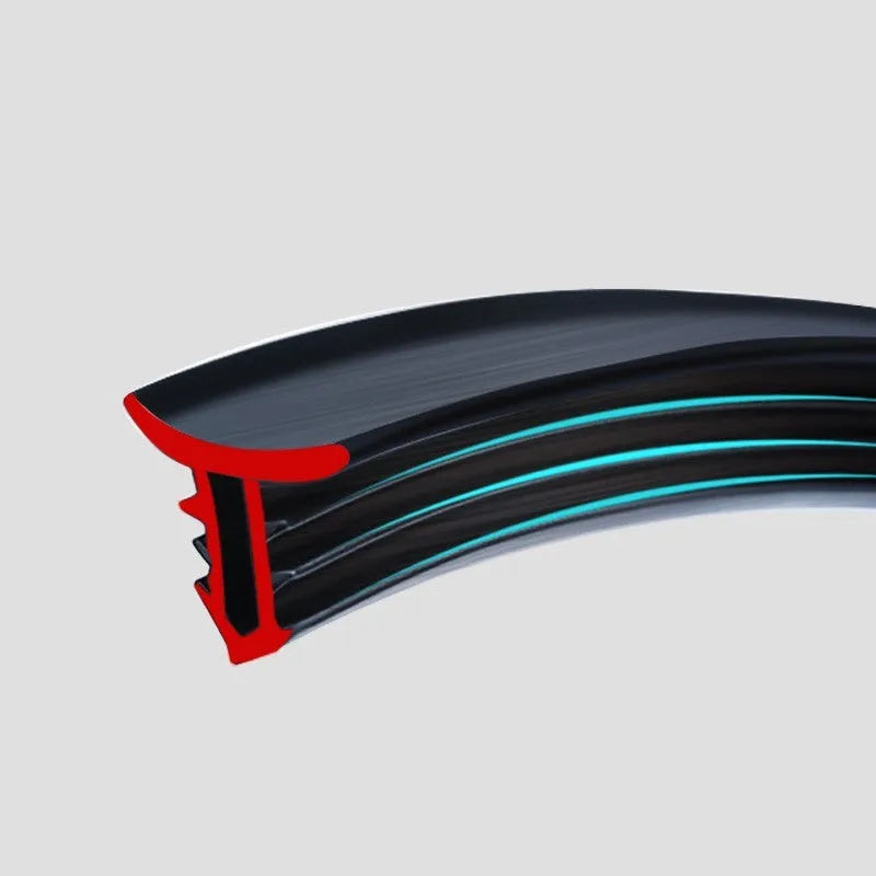 Outlander dashboard soundproof seal strip showing 1.6 m silicone strip with six-card slots