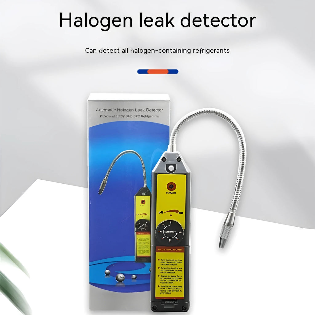WJL-6000 halogen refrigerant leak detector for automotive air conditioning systems with extended probe