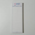 English word learning notepad in B5 half size with pink cover and 30 double-sided sheets