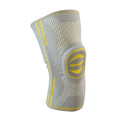 Cotton sports knee cover for mountaineering in green blue yellow for men and women sizes M L XL