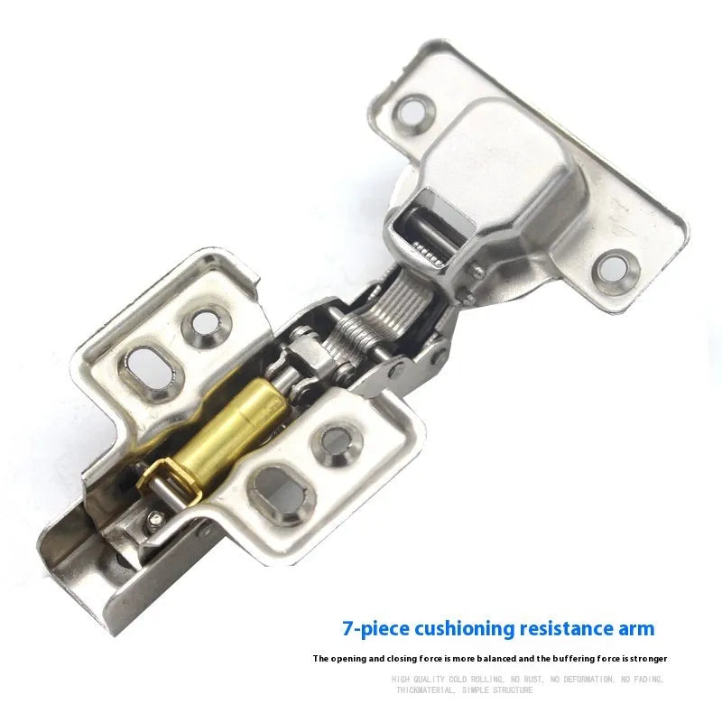 761 cold rolled steel hydraulic cabinet hinge with nickel plating in three coverage configurations