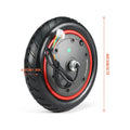 Black 8.5 inch pneumatic tyre for Pro 350w electric scooter