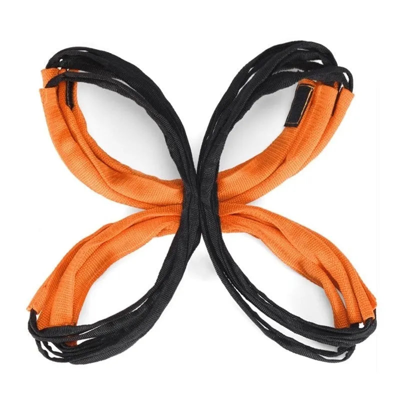 Plastic butterfly agility ladder set with training rope ladders in six size options