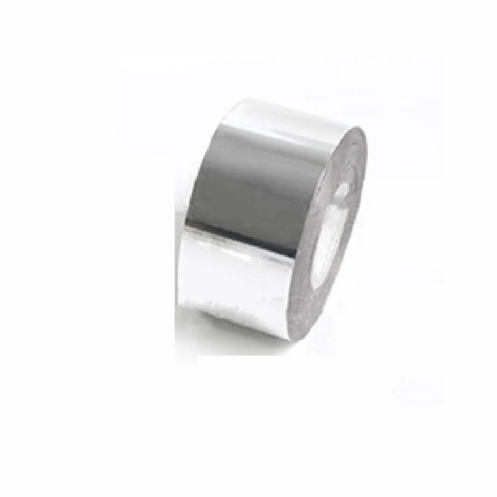 Roll of golden electrochemical aluminium hot stamping foil for leather and plastic branding.
