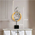 Synthetic resin Phoenix ornament in European style decorative design