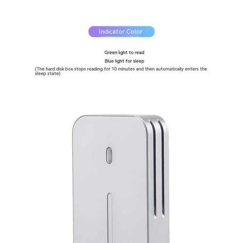 Aluminium alloy 10Gbps SSD enclosure with dual protocol support measuring 52mm x 28mm x 10mm
