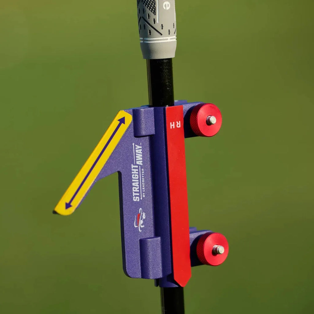 Plastic golf swing plane simulator training aid available in logo and no logo options for home practice.
