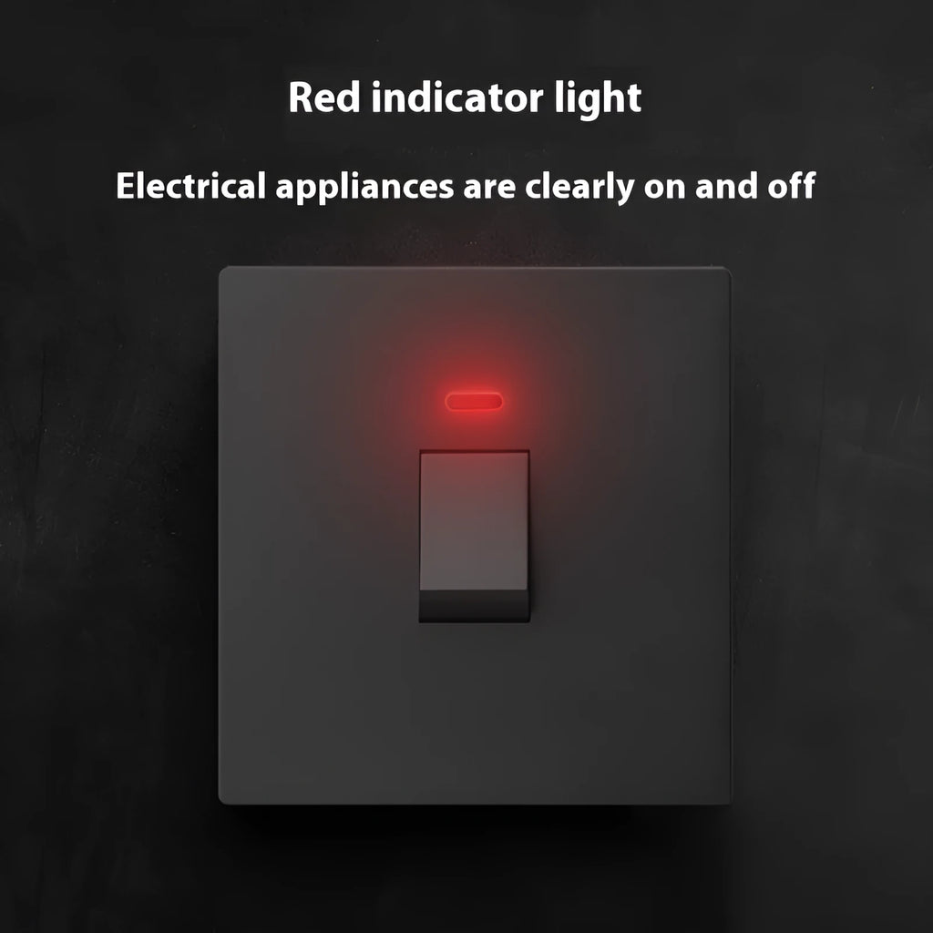 25A or 45A 3-pole illuminated power switch in gold, grey or white colours