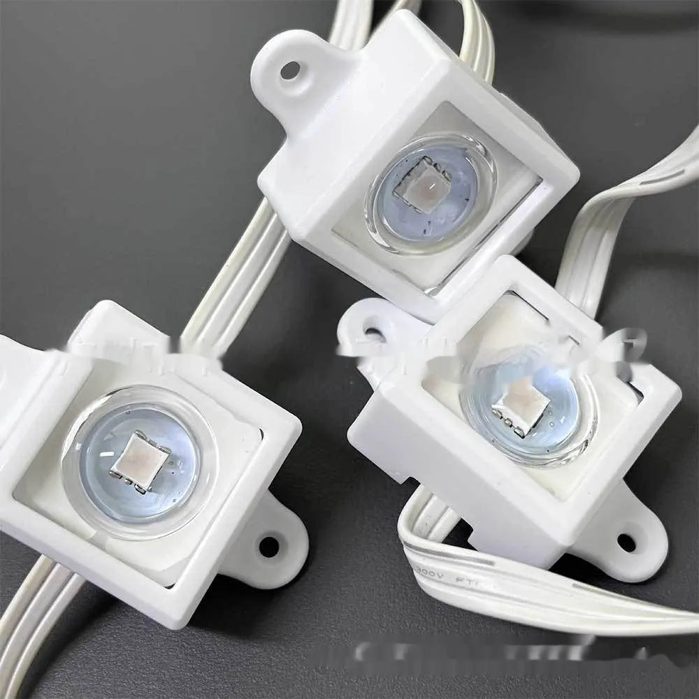 Small white plastic lampshade for LED light bracket protection