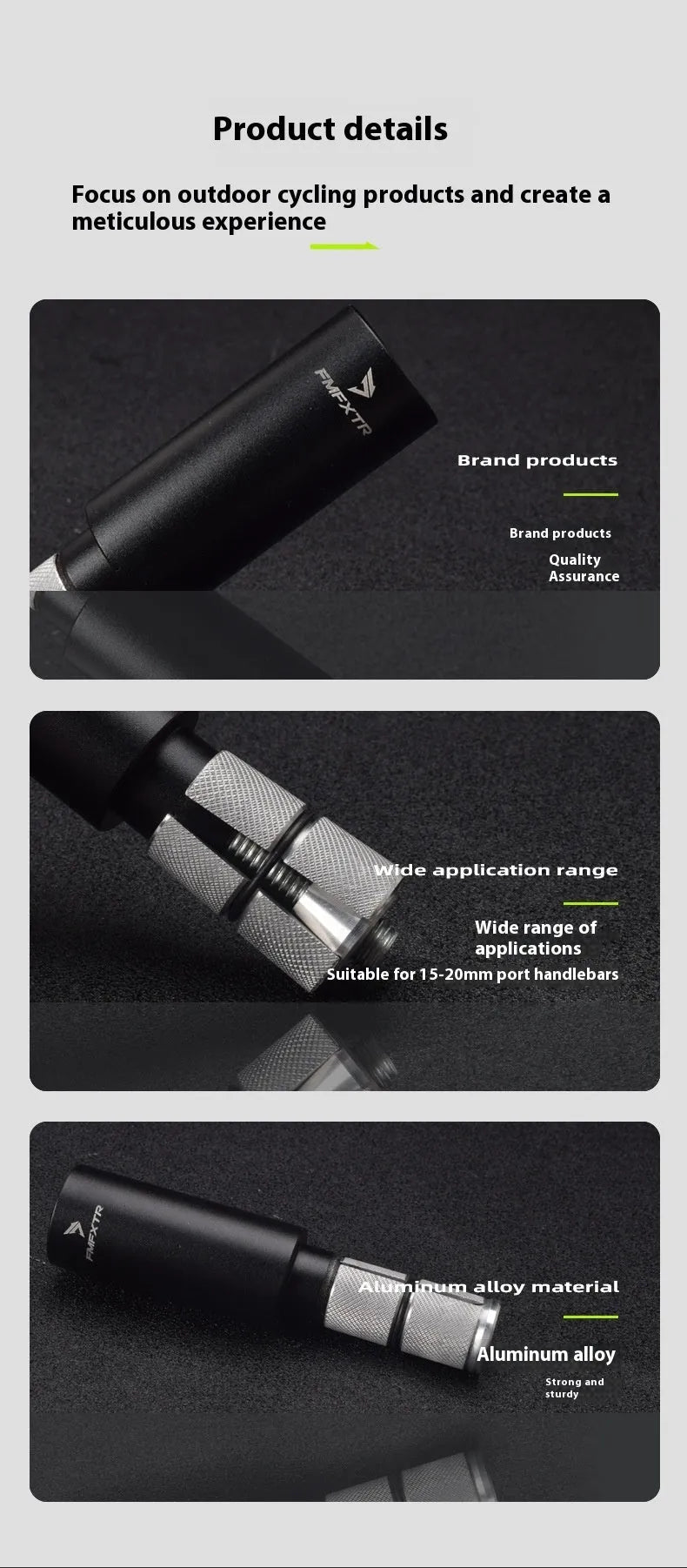Aluminium alloy bicycle handlebar extension rod with folding mechanism and included handlebars