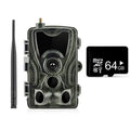 Outdoor waterproof surveillance camera with 1080p lens and camouflage ABS body for security monitoring