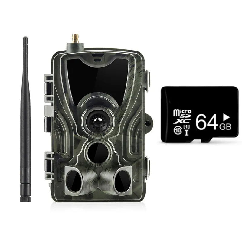 Outdoor waterproof surveillance camera with 1080p lens and camouflage ABS body for security monitoring