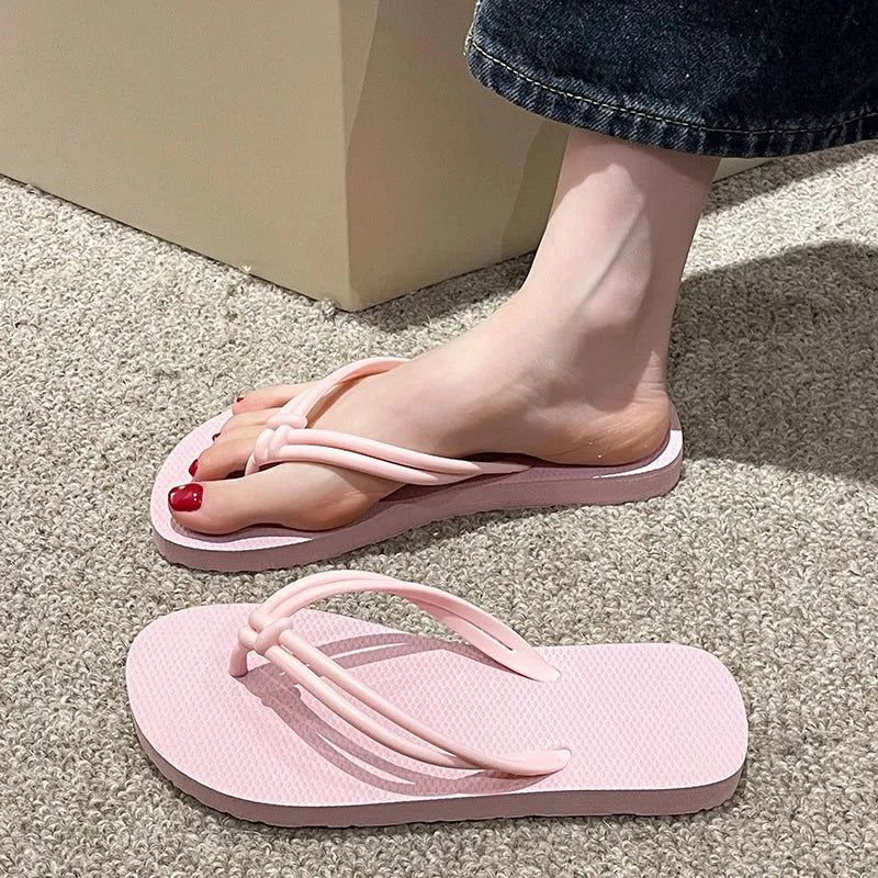Men's PVC flip flops with toe covering design in various colours on white background