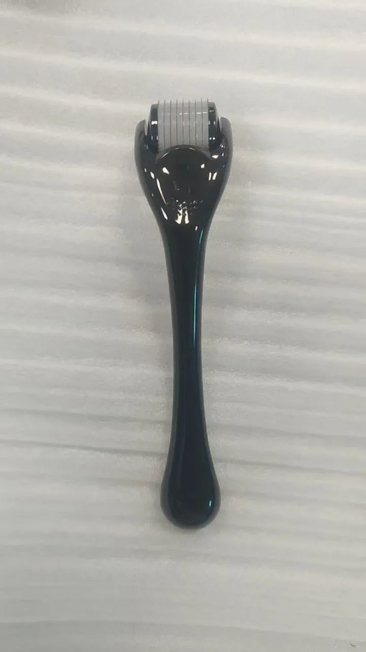 540 micro needle derma roller showing handle and needle wheel in a selected colour