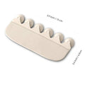 White plastic toilet urine blocking board for children's training and splash prevention