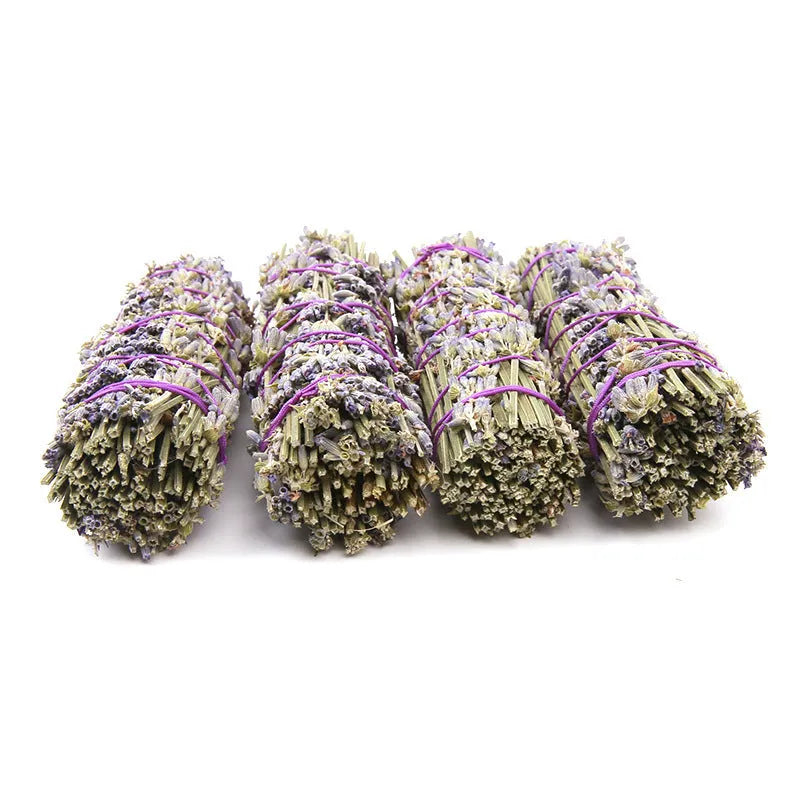 4-inch natural dried flower aromatherapy stick with lavender fragrance for portable scent diffusion