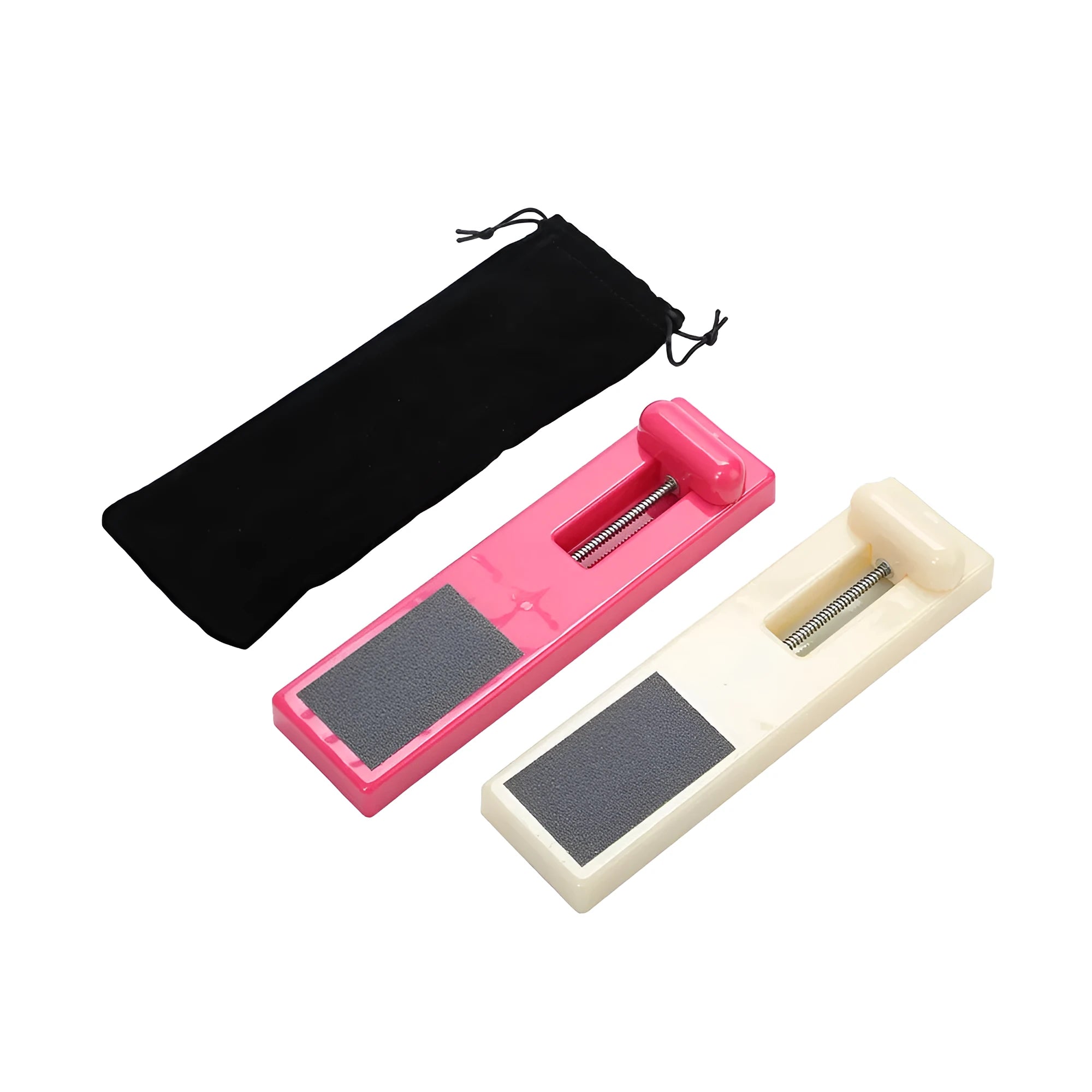 Imported pink and white ballet foot trainer with rotation mechanism for instep and toe flexibility