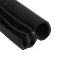 Black rubber sliding door seal for Toyota Hiace High Roof 2005 models, 5 metre length