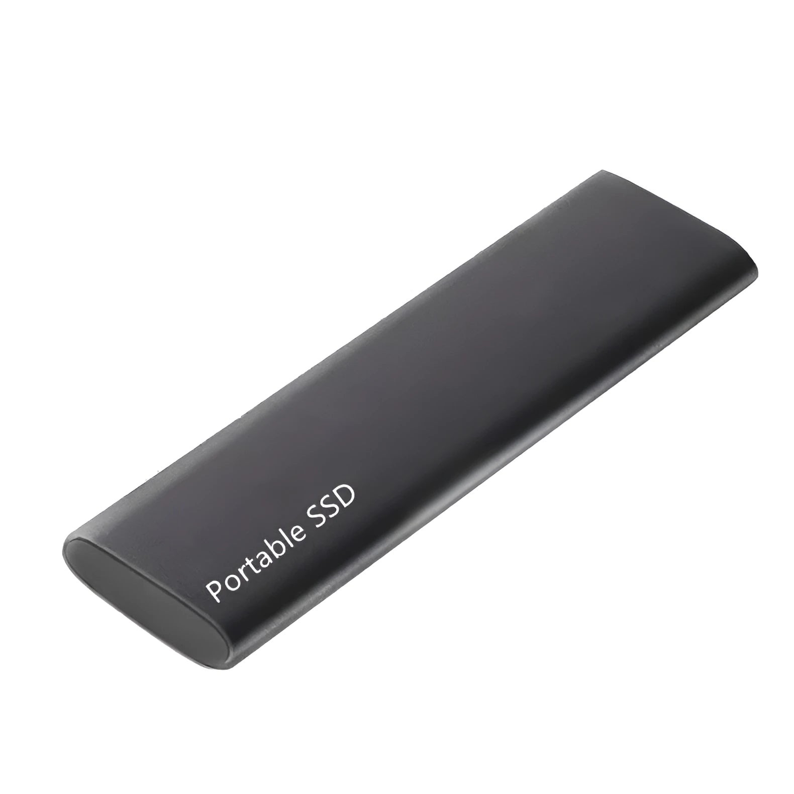 Mobile SSD expansion hard drive with metal casing in ultra-thin design showing capacity options