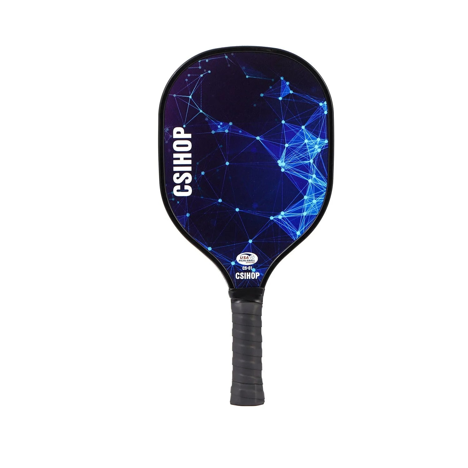 Poplar wood table tennis and pickleball training racket for adult beginners and school sports.