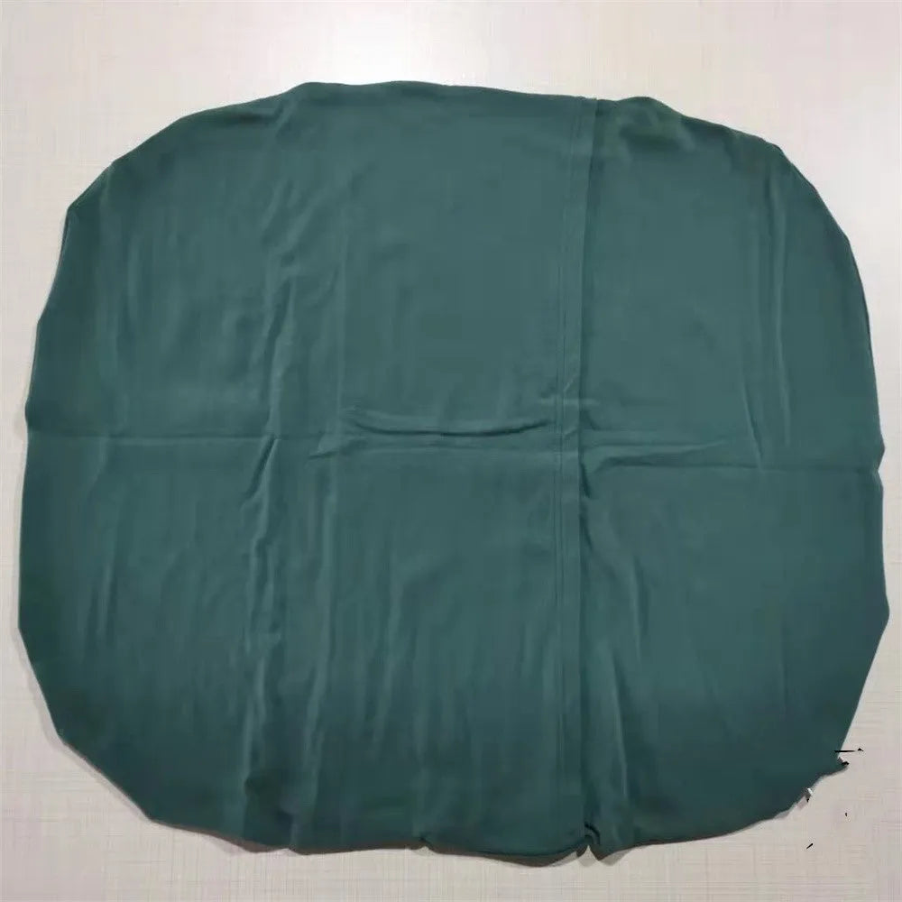 Beige portable cotton baby nest crib for newborn, measuring 75cm by 45cm.