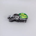 Handmade cellulose acetate beetle grip decorative clip with insect biology cartoon design