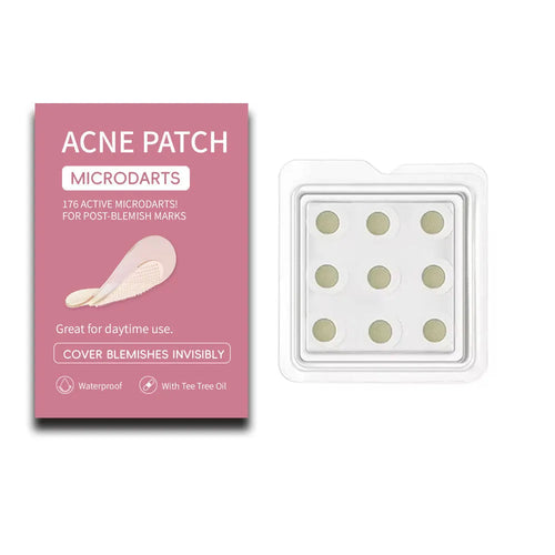 Box of 9 acne patches for desalting pimple and closed acne treatment