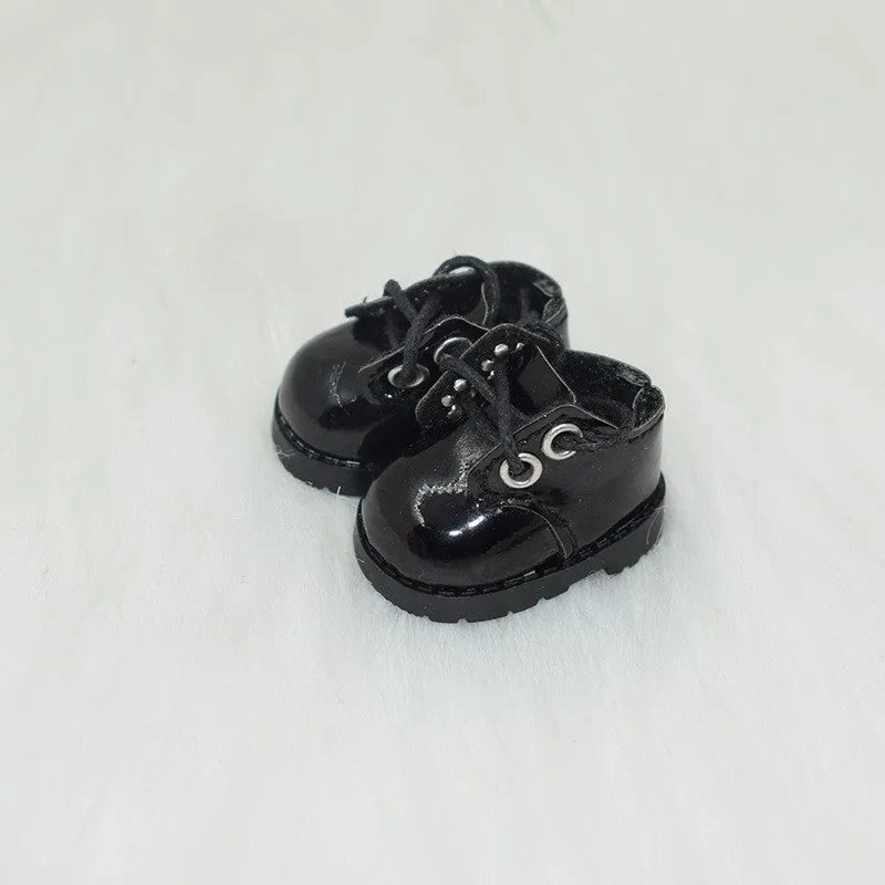 17CM doll replacement shoes in multiple styles including black boots and leather designs