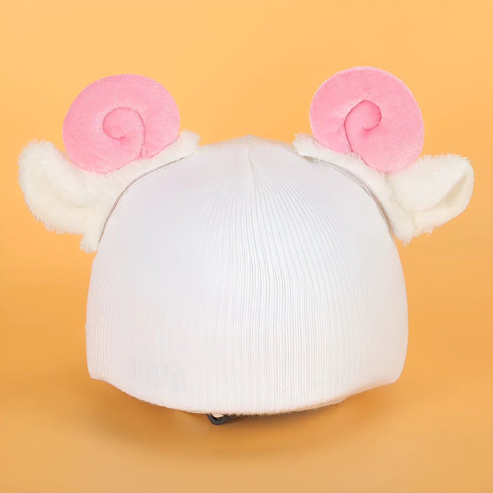 Plush fabric cartoon character helmet cover for cosplay in size M with multiple style options