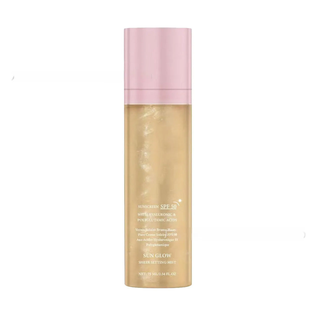 75ml makeup moisturising and setting spray bottle with spray nozzle.