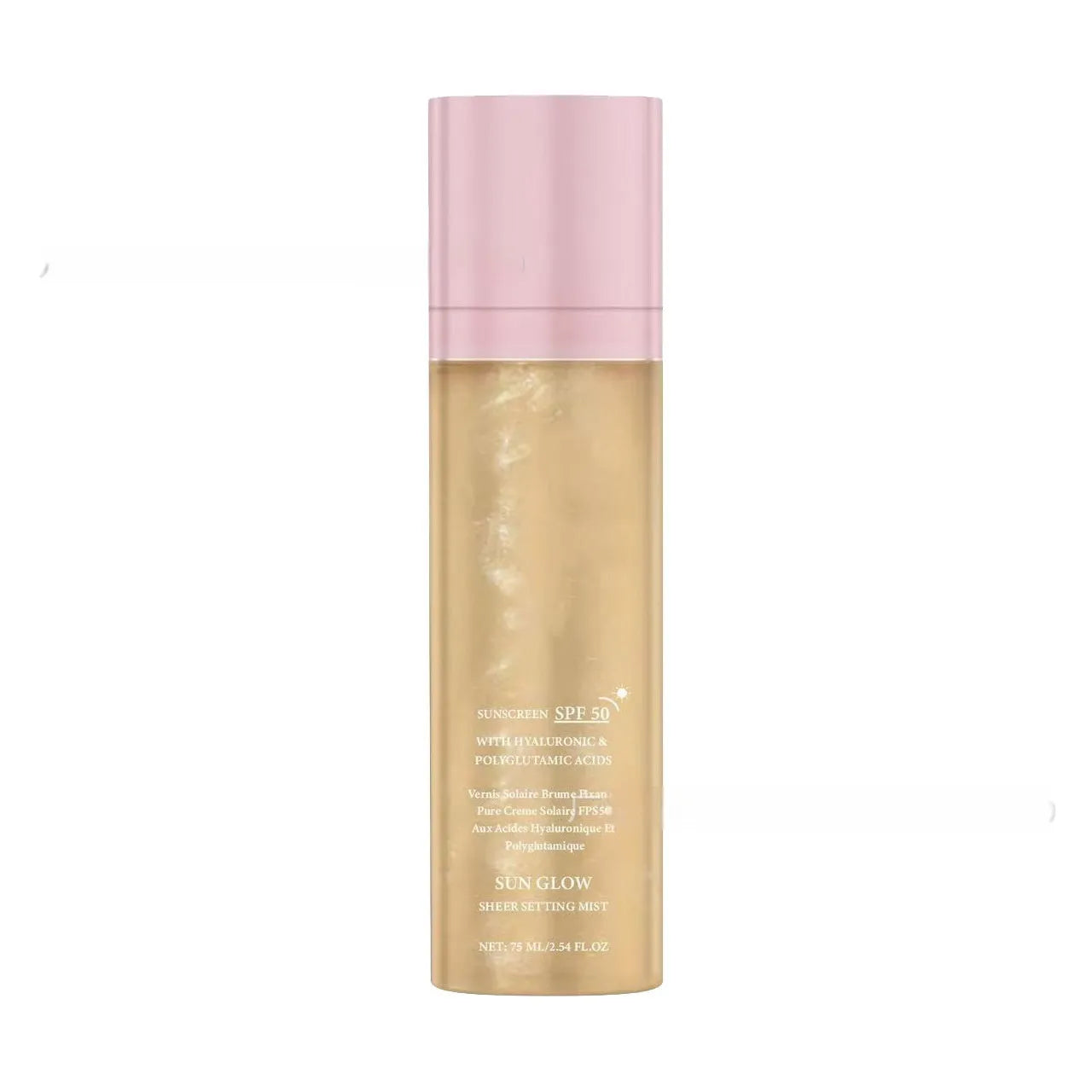 75ml makeup moisturising and setting spray bottle with spray nozzle.