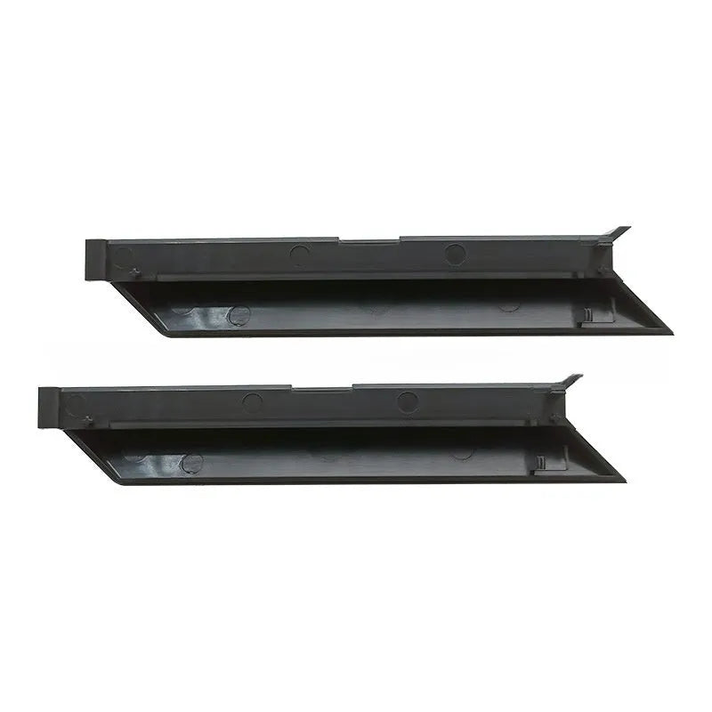 Black PS4 Pro hard drive bottom cover replacement part with door baffle block strip