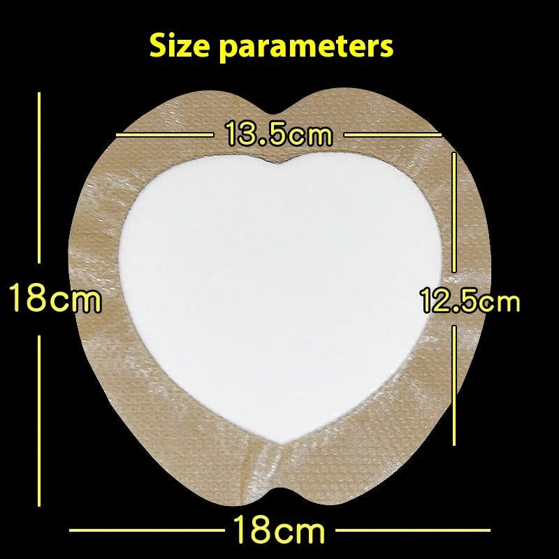Large skin-colour silicone bedsore sticker for pressure ulcer prevention