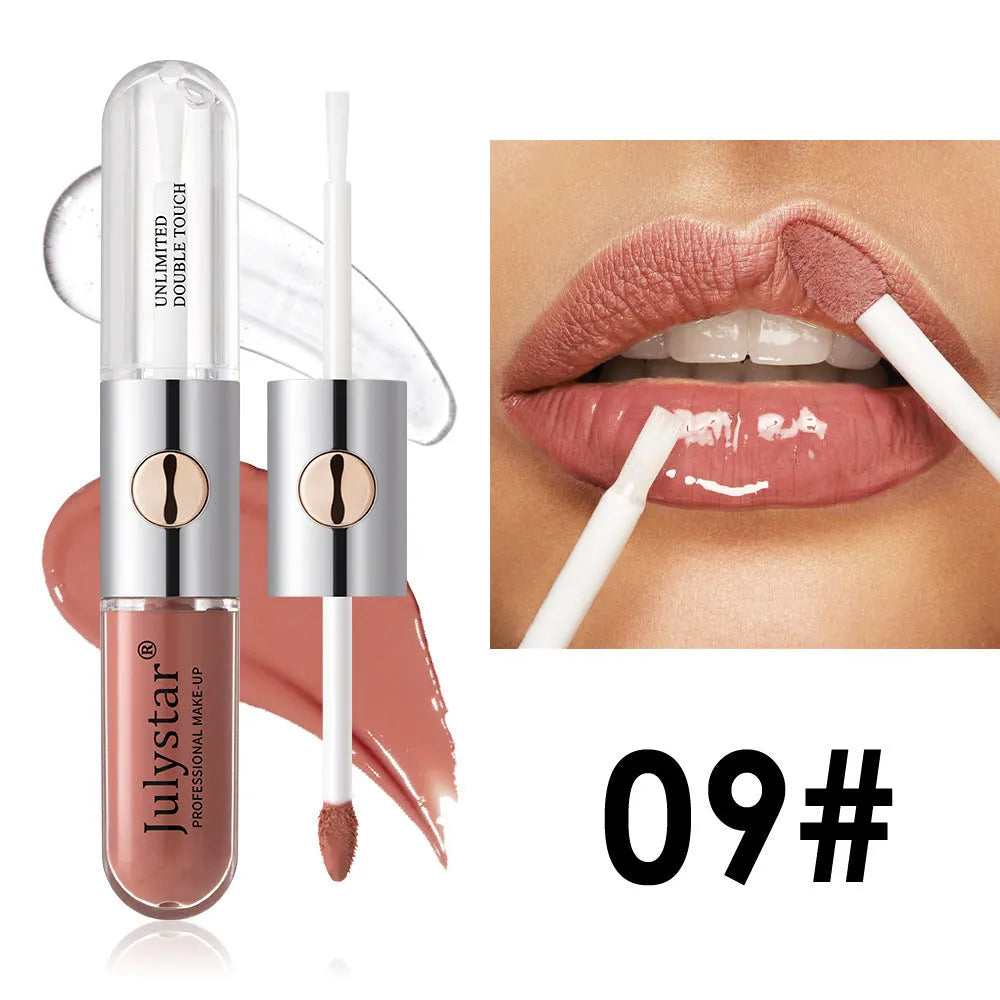 Women's 6ml lasting lip gloss in nine colour options with moisturising formula
