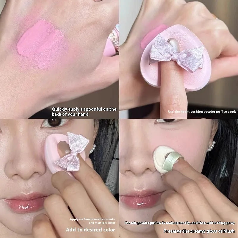 Cupid Series Strawberry Liquid Blush in six shade variants