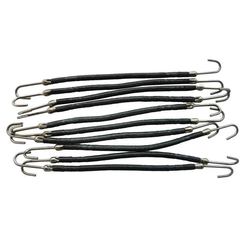 Wig double hook hair tool in metal with two hooks for weaving