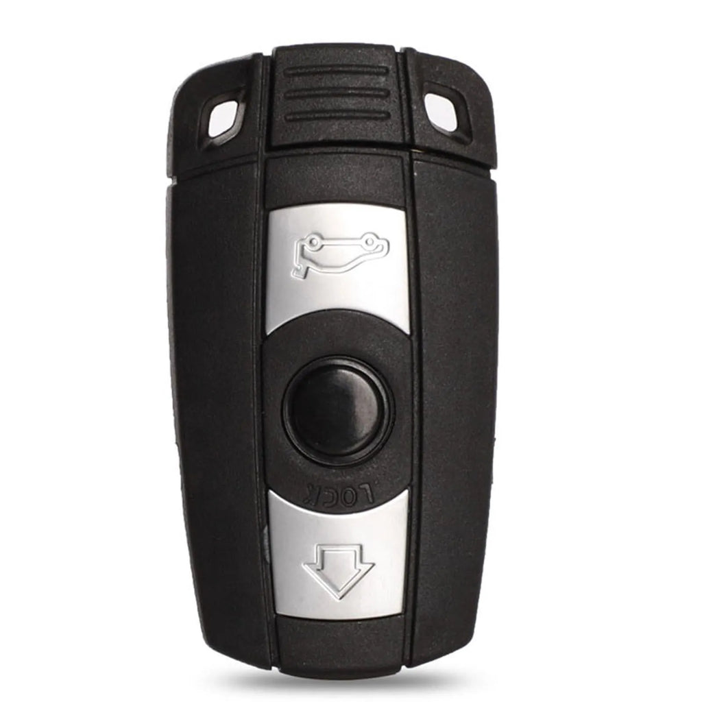 BMW CAS3 semi-intelligent car remote key fob blank in metal and plastic for 315Mhz, 433Mhz, 868Mhz frequencies