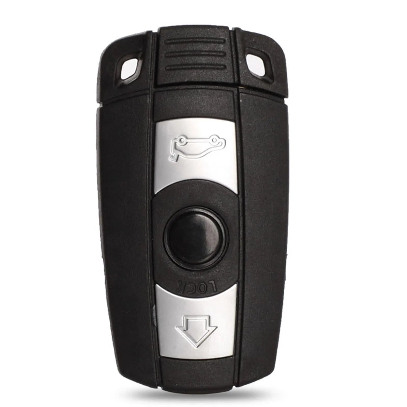 BMW CAS3 semi-intelligent car remote key fob blank in metal and plastic for 315Mhz, 433Mhz, 868Mhz frequencies