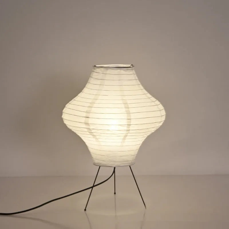 Silent Wind Xuan Paper Japanese style table lamp with three-colour lighting